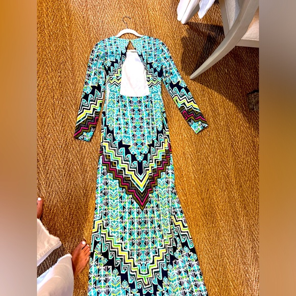 Mara Hoffman Women's Maxi. Open back, high slit - Picture 5 of 6